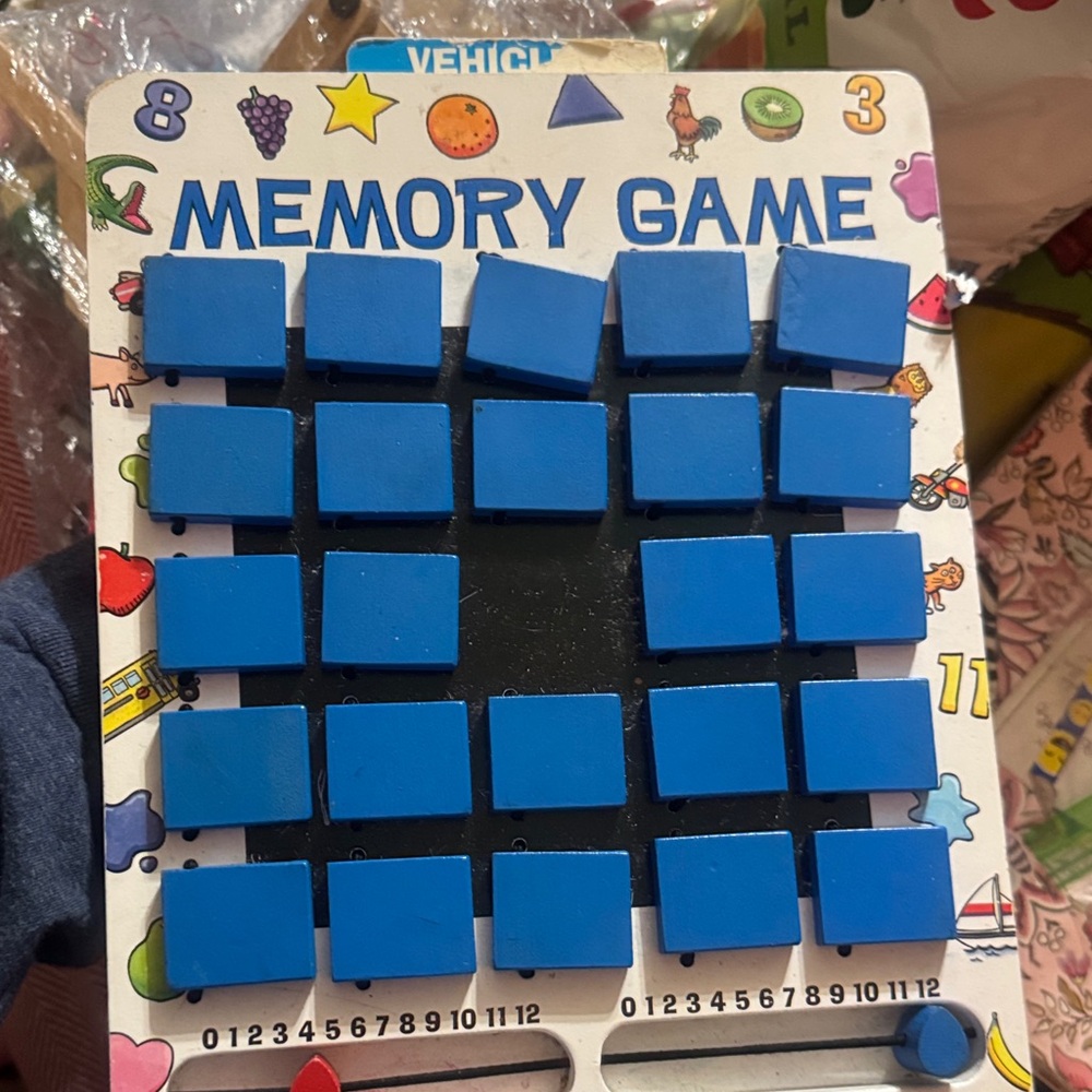 Melissa & Doug Blue Memory Game